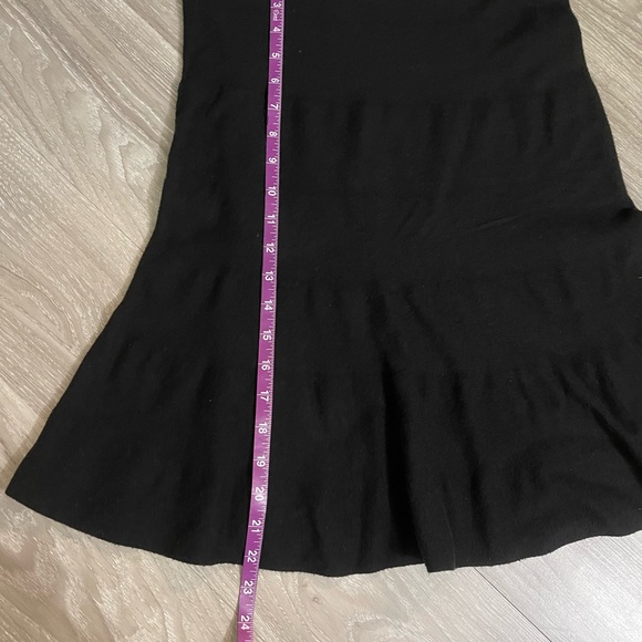 🔵5 For $15🔵 NIC+ZOE Black Fit & Flare Skirt - Picture 4 of 4